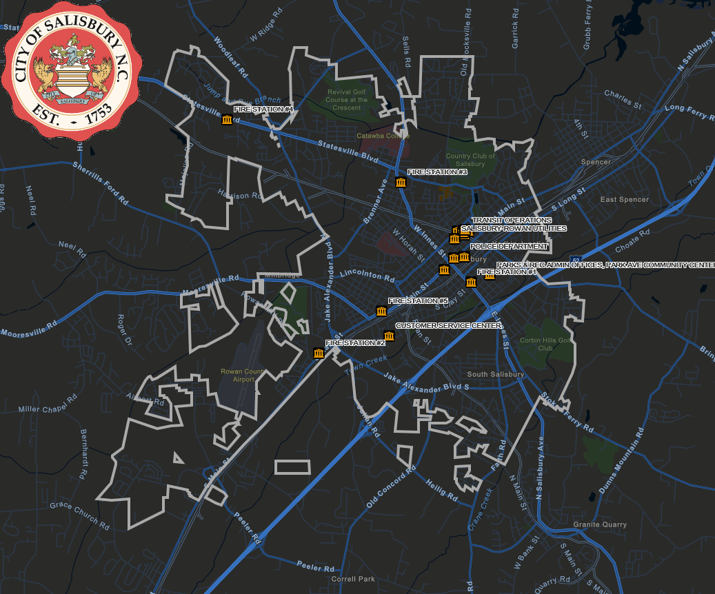 Municipal Buildings map screenshot